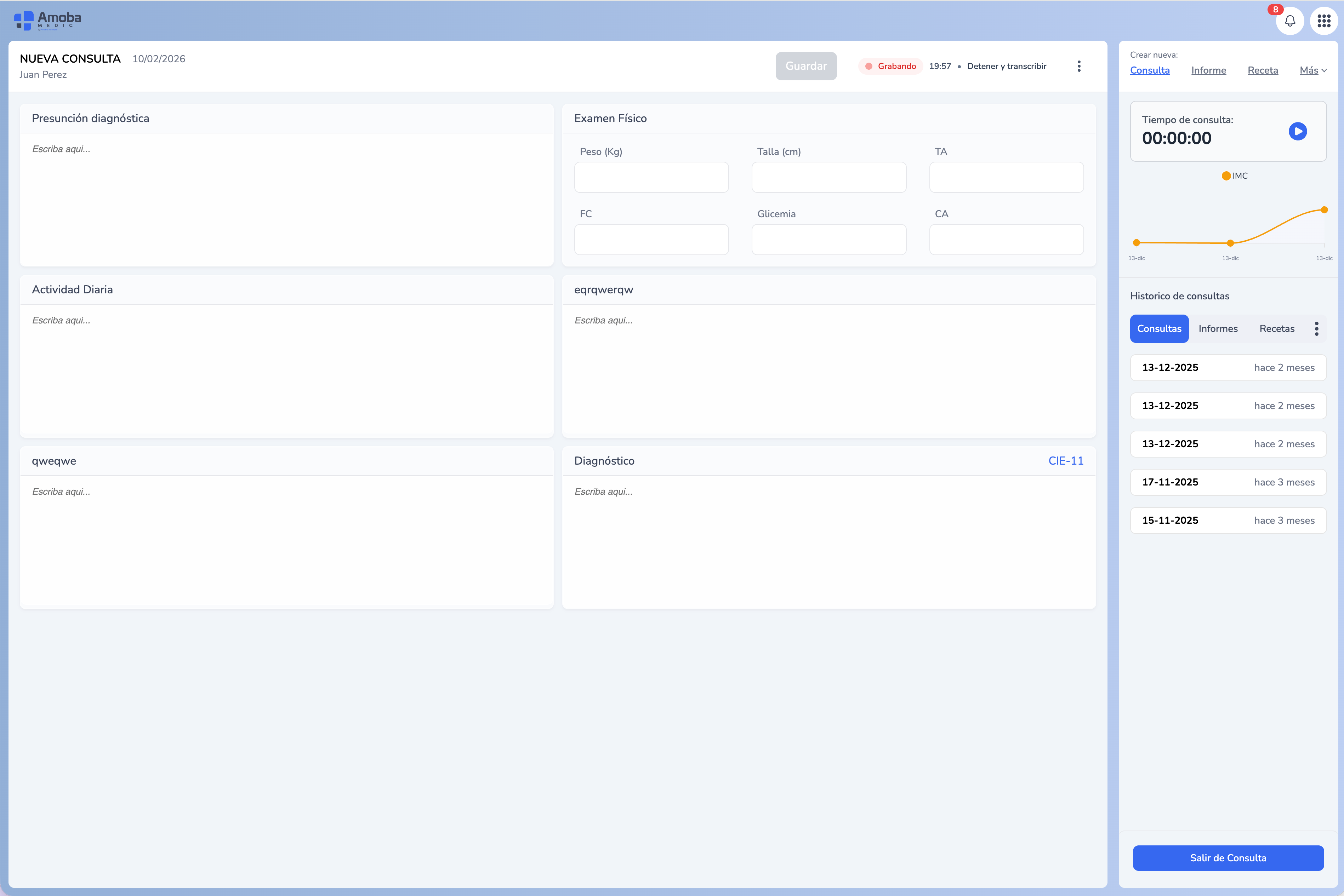 Configuración de Campos
