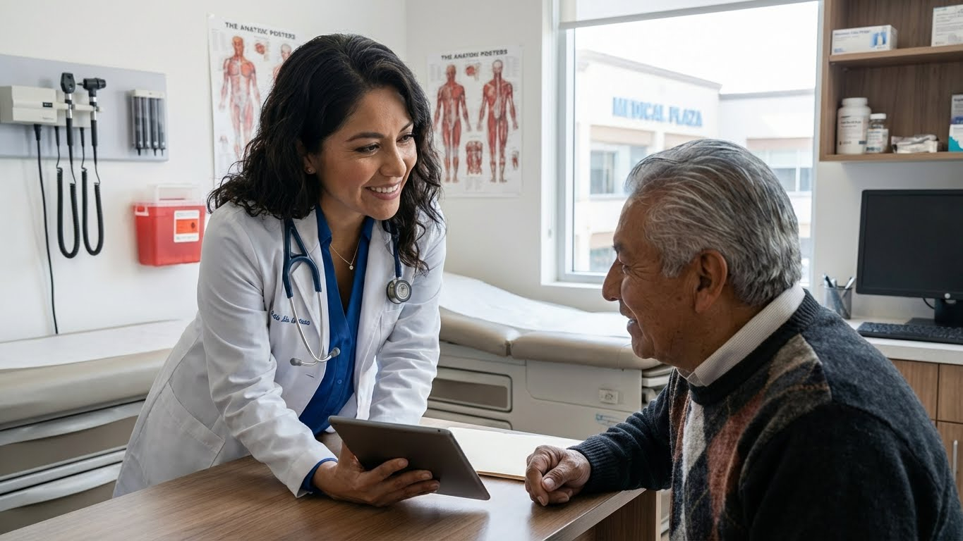 Atención humana con AmobaMedic